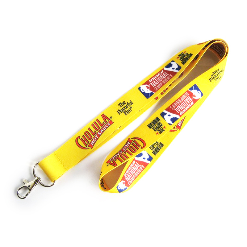 1inch Wide Sublimation Lanyard Strap