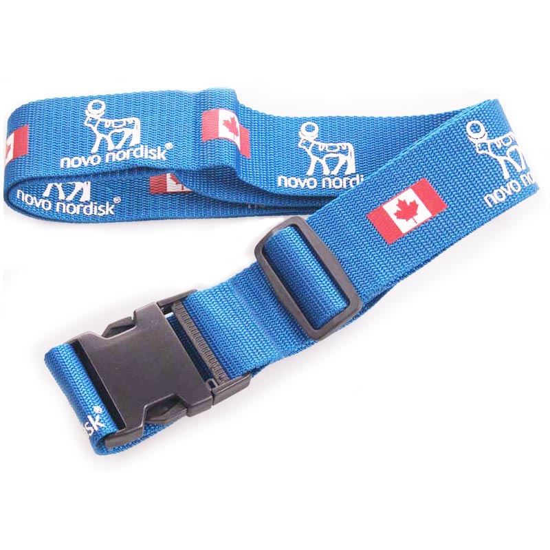 Hot Selling Personalized/Polyester/Custom Made Thicker Luggage Strap 